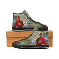 I FOUND THEM IN THERE III Men's All Over Print Canvas Sneakers